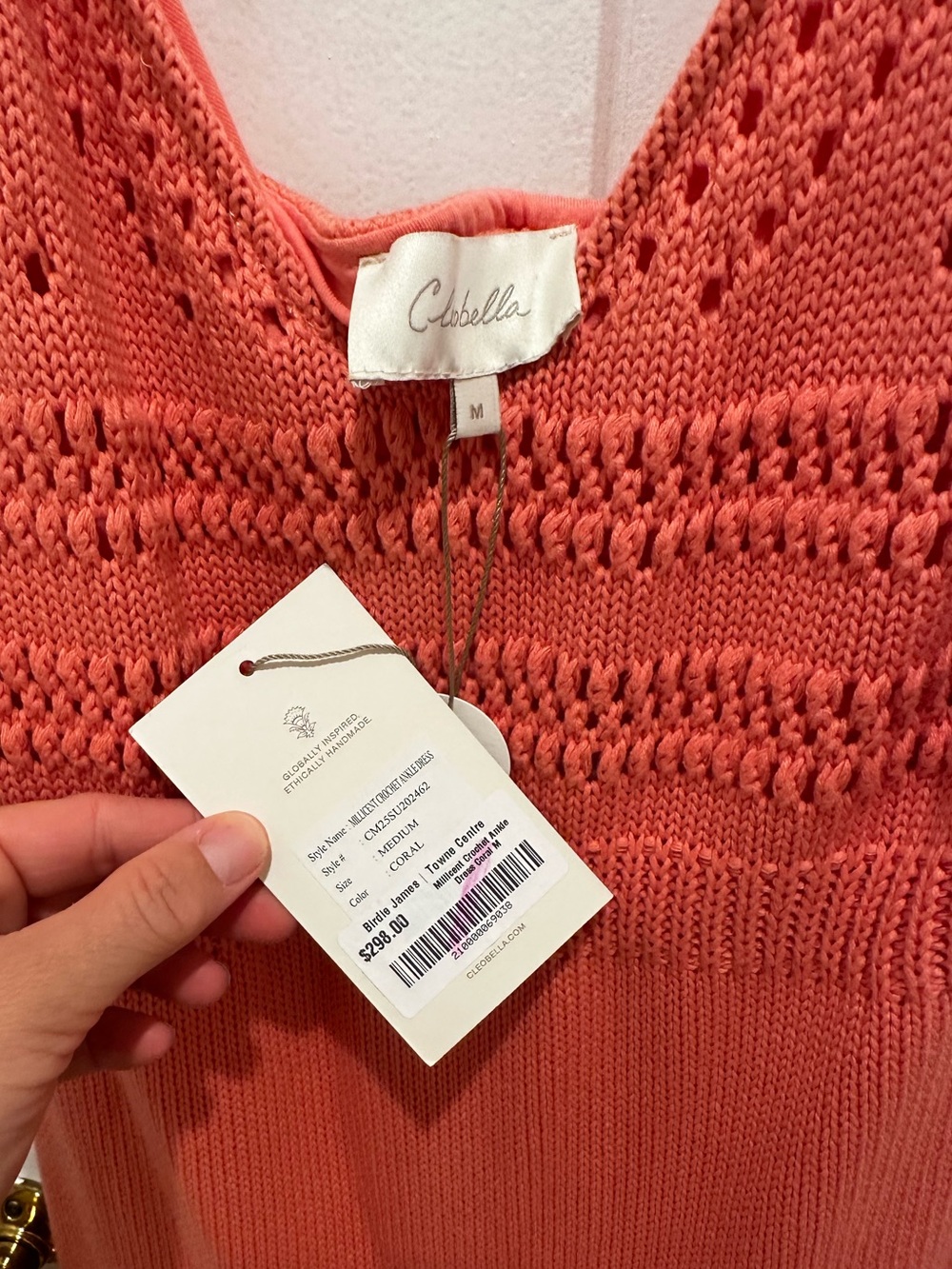 NWT Cleobella Millicent Crochet dress